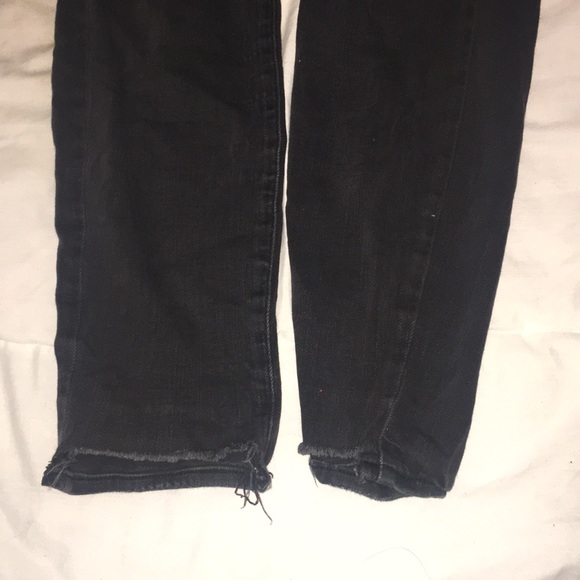 Black Ripped Skinny Jeans - Picture 3 of 7